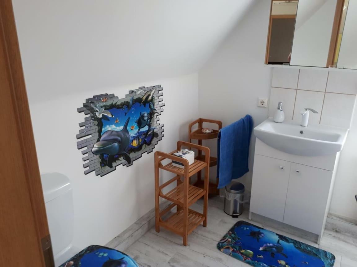 Ferienwohnung Gaensebluemchen Wartenburg ภายนอก รูปภาพ